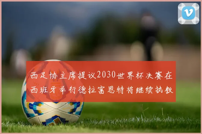 西足协主席提议2030世界杯决赛在西班牙举行德拉富恩特将继续执教国家队
